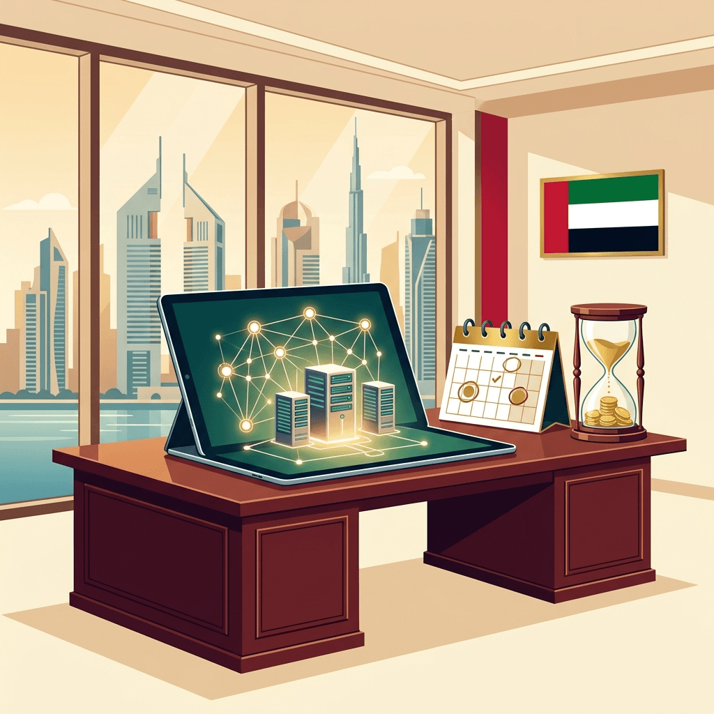 الجدول الزمني للفوترة الإلكترونية في الإمارات 2026-2027 - مواعيد تعيين المزوّد والغرامات