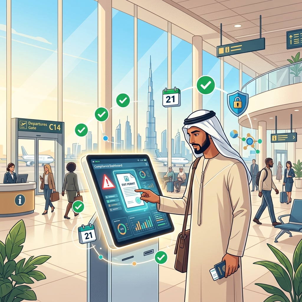 الجدول الزمني لغرامات تجاوز تأشيرة الإمارات — انتهى الإعفاء في 21 أبريل 2026